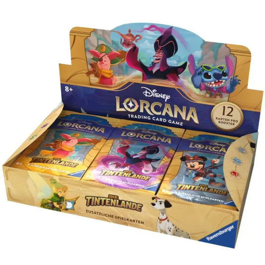 🎨 Disney Lorcana: Die Tintenlande Display (24 Packs) DE - 1