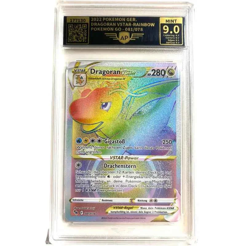 Dragonite VAstro Pokemon Karte gegradet 9.0 - 1