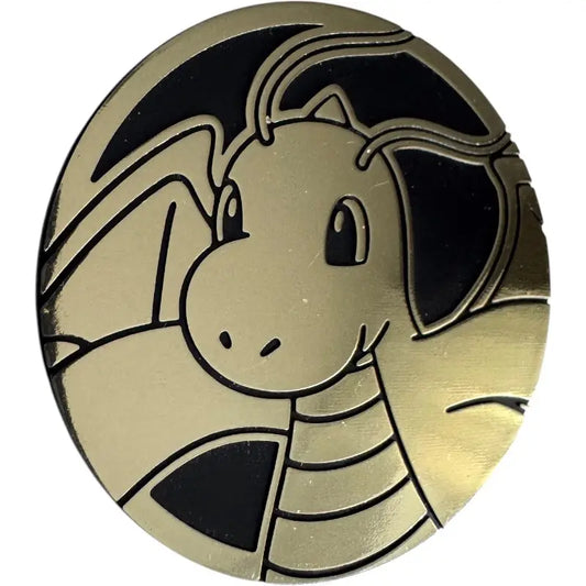 Dragoran Dragonite Pokémon Münze| XXL Kunststoff-Münze kaufen - 1