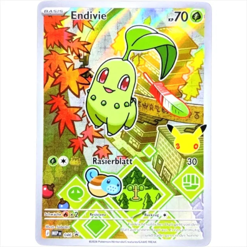 Endivie MEP DE 046 Blackstar Promo 30 Jahre Pokémon kaufen - 1