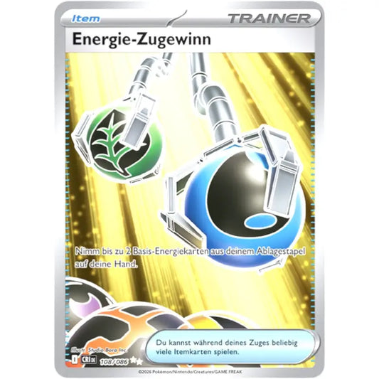 Energie-Zugewinn CRI DE 108/086 Pokémon Wachsendes Chaos kaufen – TradingToys.de - 1