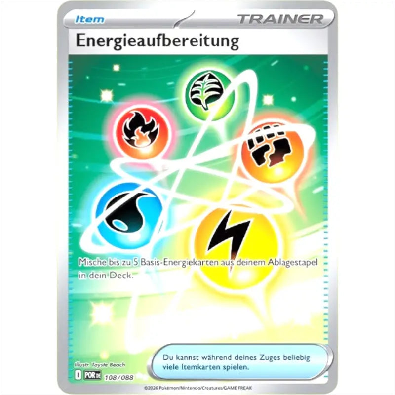 Energieaufbereitung POR DE 108/088 Optimale Ordnung Mega Entwicklung kaufen - 1