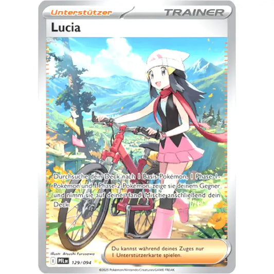 Fatale Flammen Lucia 129/094 Deutsch - Pokemon Karte SIR - 1