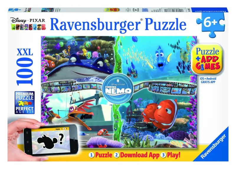Ravensburger Kinderpuzzle – Findet Nemo Disney Pixar - 1