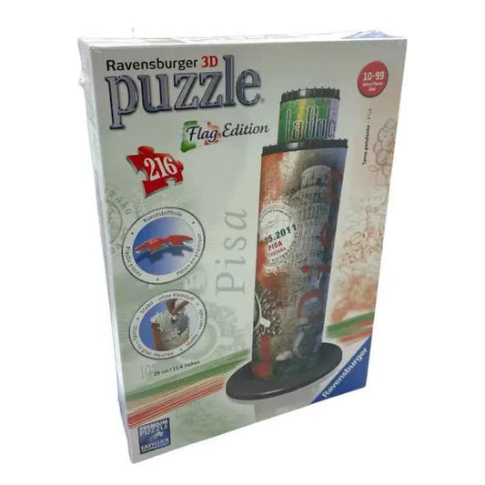 Flag Edition Pisa Turm 3D Puzzle 216 Teile - 1