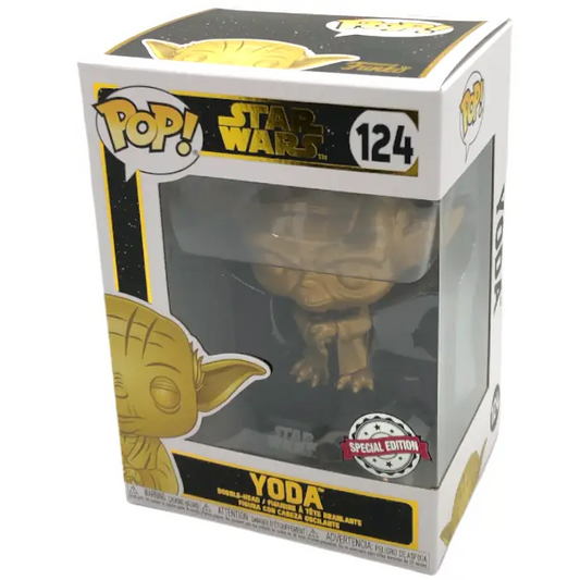 Funko Pop 124 Vinyl | Star Wars - Yoda Gold | Special Edition - 1