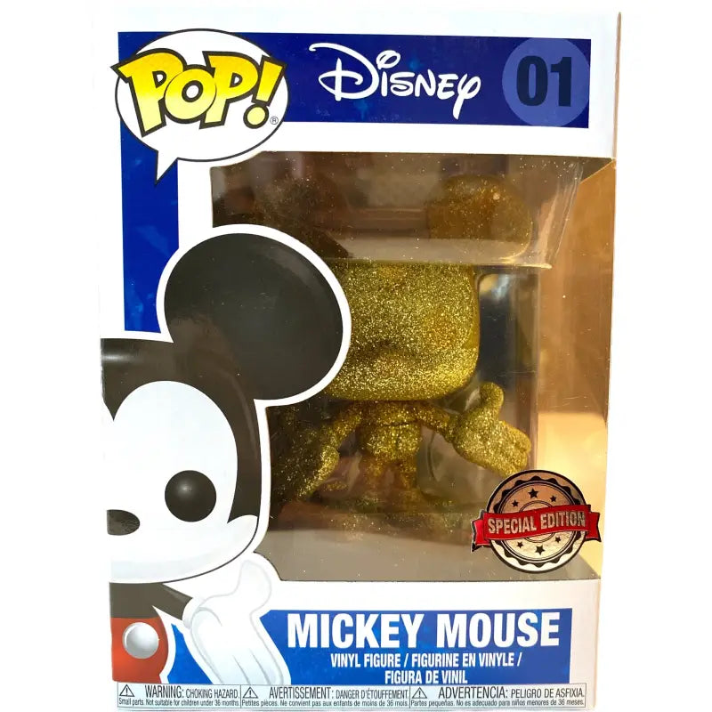 Funko Pop Mickey Mouse 01 Gold - Disney Limited Edition | TradingToys - TradingToys.de 1