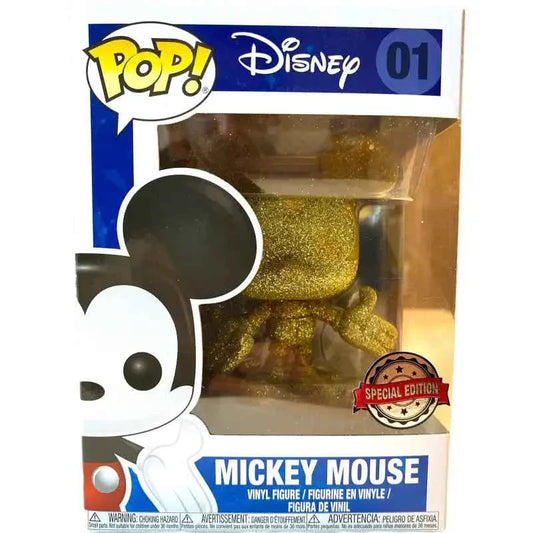 Funko Pop Mickey Mouse 01 Gold - Disney Limited Edition | TradingToys - 1