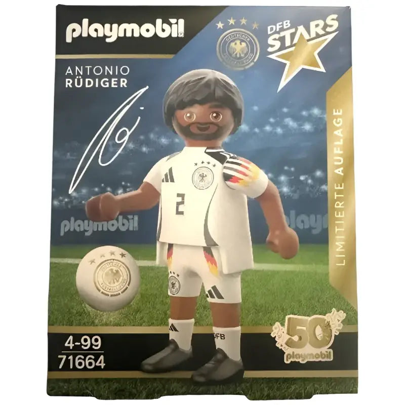 Fußball Playmobil - Fußballer Antonio Rüdiger - DFB Stars 71664 - 1