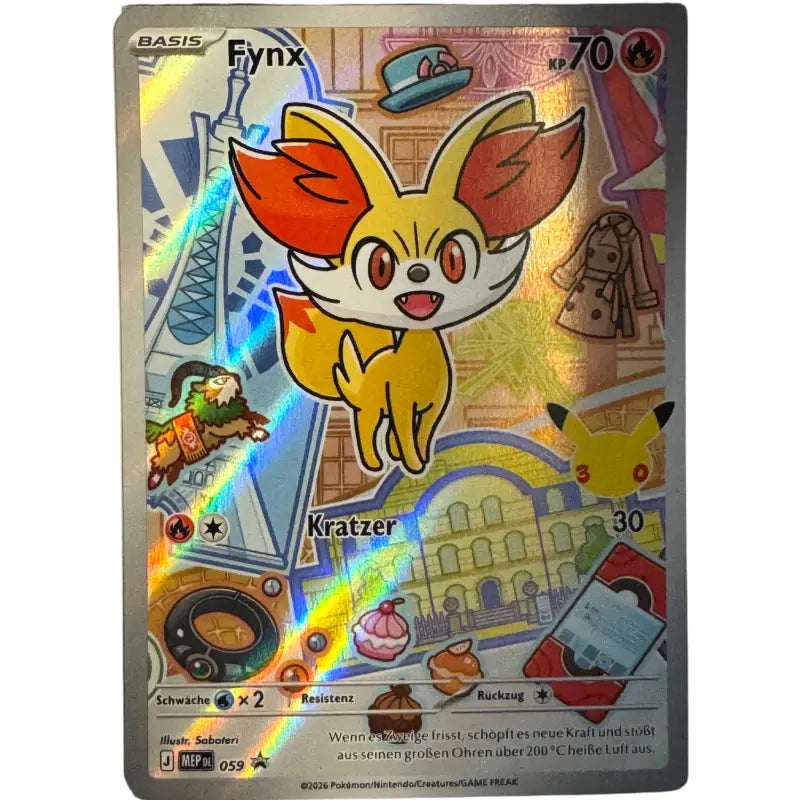 Fynx J MEP DE 059 | Pokémon 30 Jahre Blackstar Promo - 1