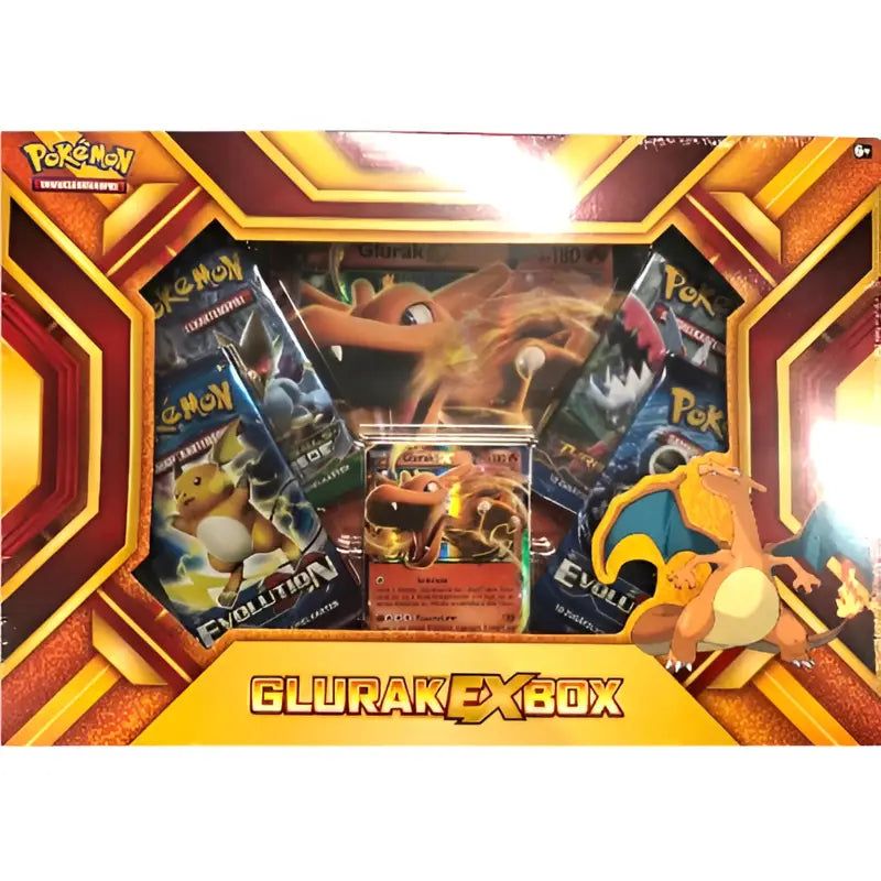 Glurak EX Box mit Evolution Booster kaufen - 1