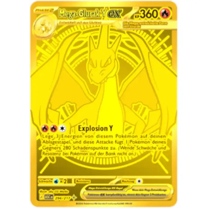 Pokémon Glurak Karten kaufen – Charizard ex, Mega-Glurak und seltene TCG Karten