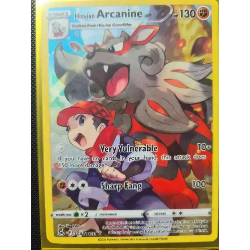 Pokémon Hisuian Arcanine TG08/TG30 Full Art kaufen – Lost Origin Tradingtoys.de - 1