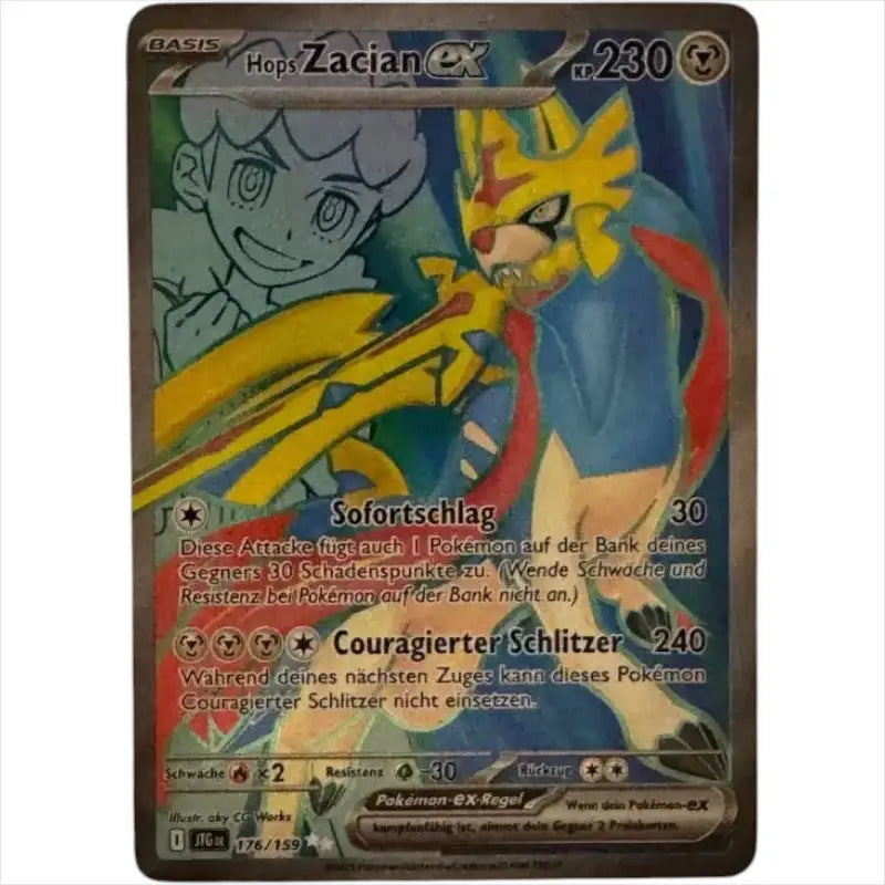 Hops Zacian-ex JTG DE 176/159 Pokémon Reisegefährten kaufen - 1