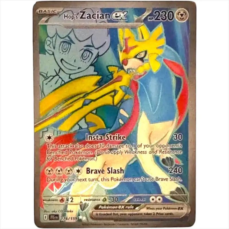 Hop’s Zacian ex JTG EN 176/159 Pokémon Journey Together kaufen - 1