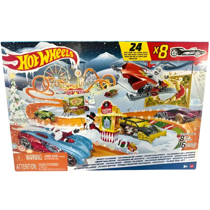 Hot Wheels Adventskalender | 2019 | 24 Überraschungen mit Autos - 1