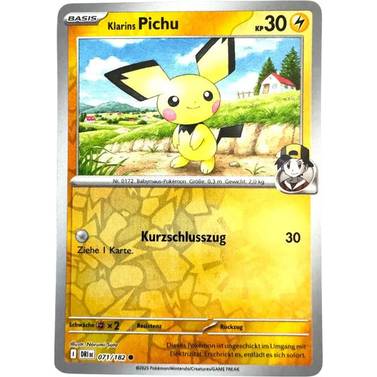 Klarins Pichu 071/182 - Ewige Rivalen - Pokemon Karte kaufen | TradingToy.de - 1