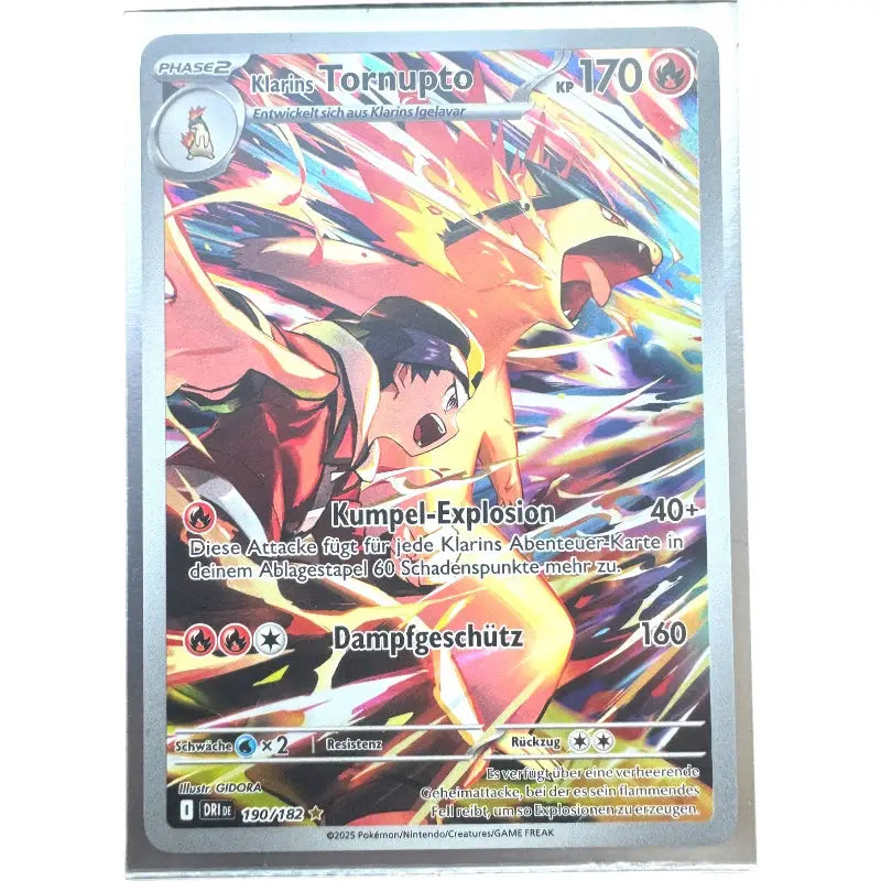 Klarins Tornupto 190/182 - Ewige Rivalen - Pokemon Karte - 1