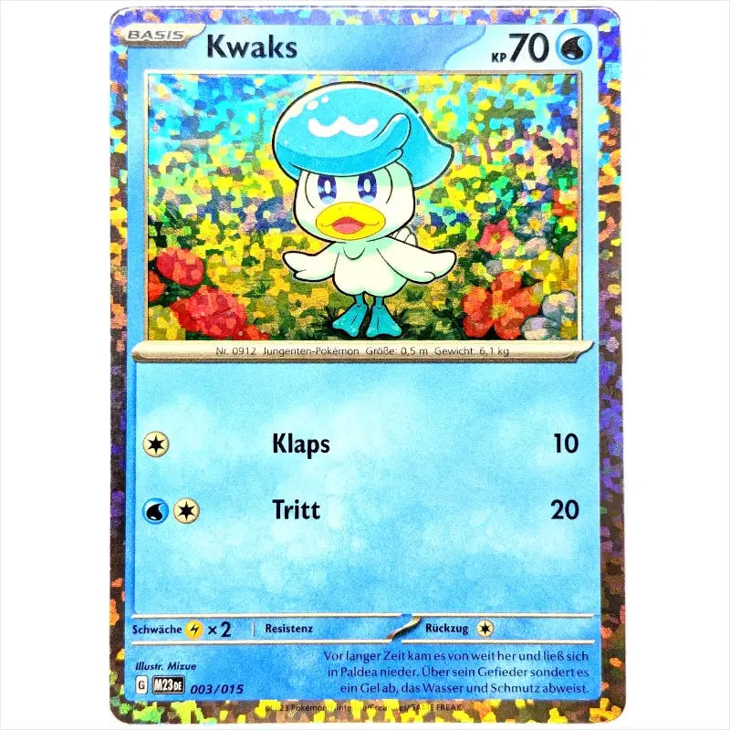 Kwaks M23DE 003/015 McDonald’s Promo 2023 Holo kaufen - 1