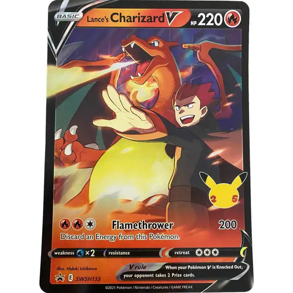 Pokemon Charizard V XXL SWSH133 Full Art kaufen - TradingToys.de 1