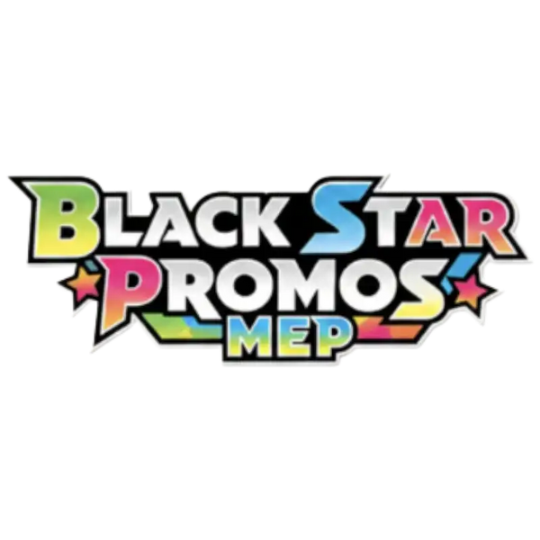 Lebendiges Regenbogen-Gradient-Logo für Black Star Promos MEP.
