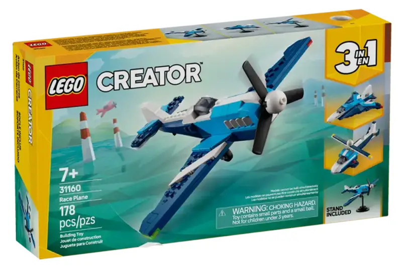 LEGO 31160 Rennflugzeug aus Steinen online kaufen - 1
