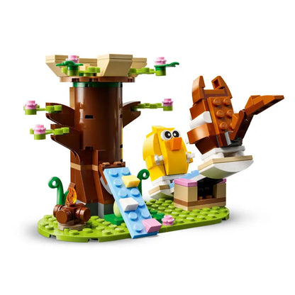 LEGO® 40709 Frühlingstierspielplatz – Baumhaus Tierfiguren & Geschenkidee - 3