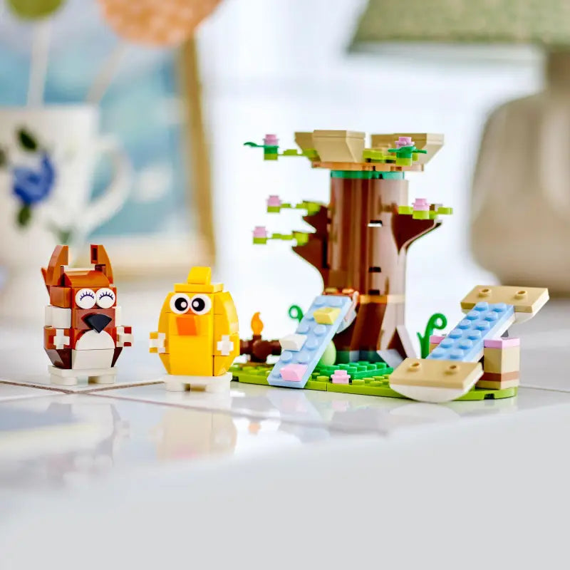 LEGO® 40709 Frühlingstierspielplatz – Baumhaus Tierfiguren & Geschenkidee - 4
