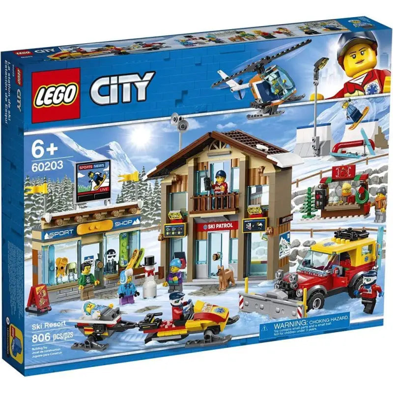 LEGO 60203 City Town Ski Resort - 2