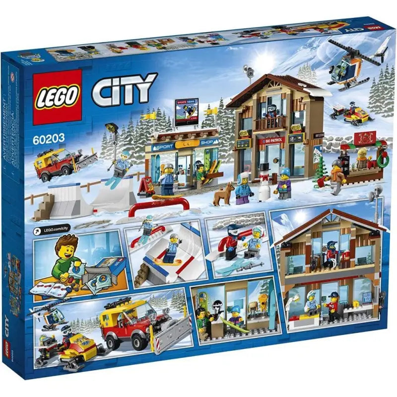 LEGO 60203 City Town Ski Resort - 3