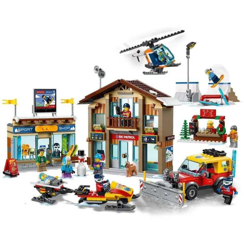 LEGO 60203 City Town Ski Resort - 4