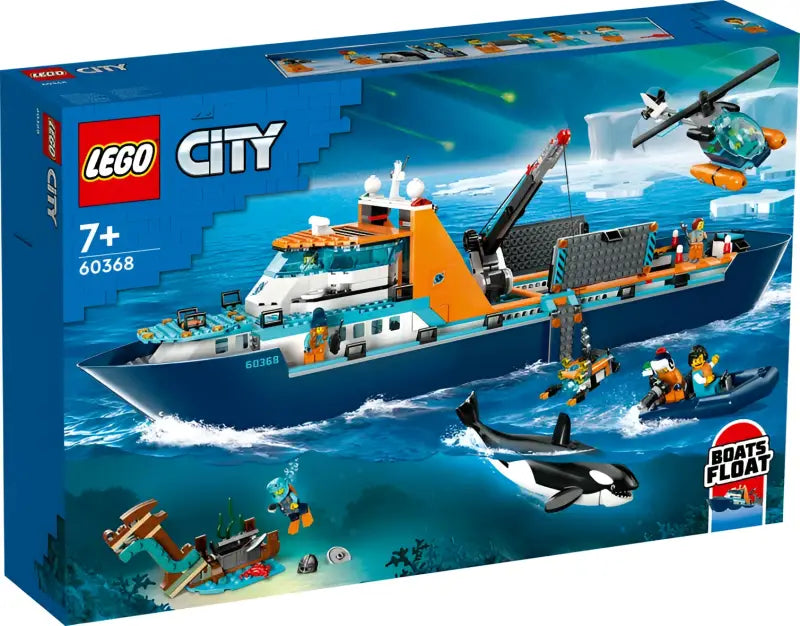 LEGO 60368 City Arktis Forschungsschiff Spielzeug - 1