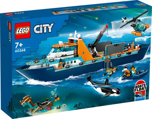LEGO 60368 City Arktis Forschungsschiff Spielzeug - 1