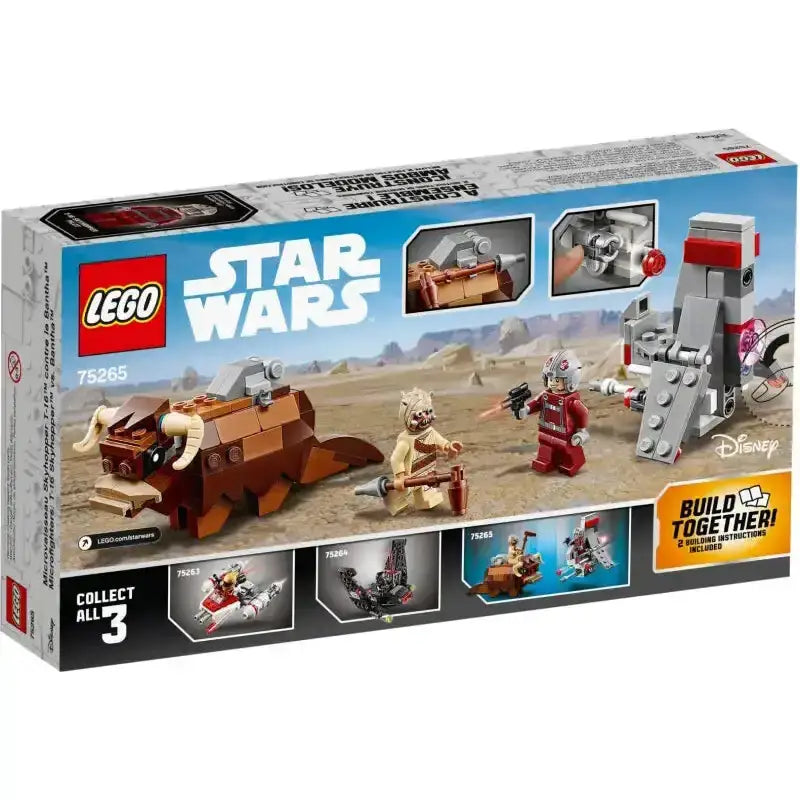 LEGO 75265 Star Wars T-16 Skyhopper vs Bantha Microfighter - 2