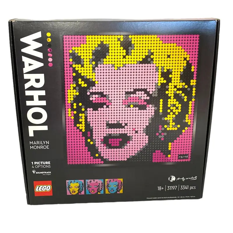 Lego Art 31197 Andy Warhol’s Marilyn Monroe - Kunstbild - 1
