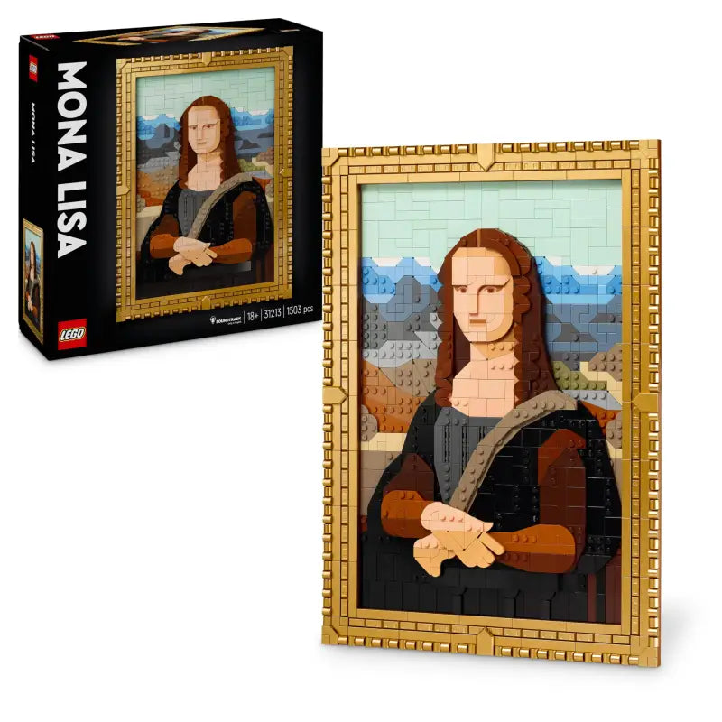 LEGO Art 31213 Mona Lisa kaufen – Leonardo da Vinci Gemälde für Erwachsene - 1