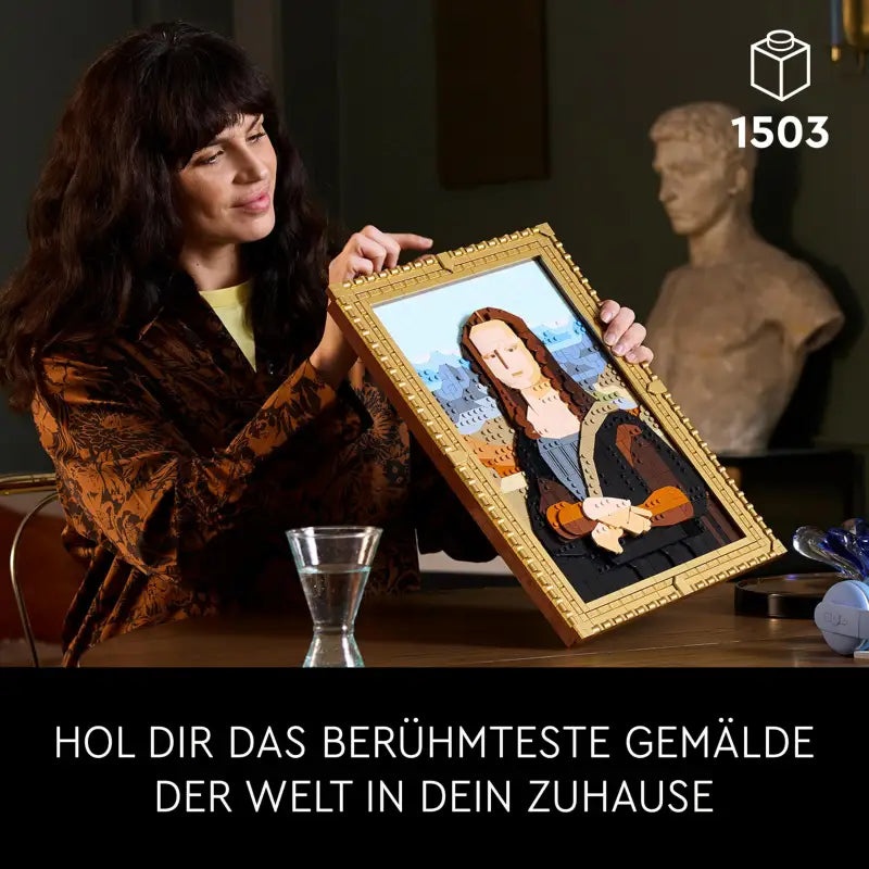 LEGO Art 31213 Mona Lisa kaufen – Leonardo da Vinci Gemälde für Erwachsene - 2