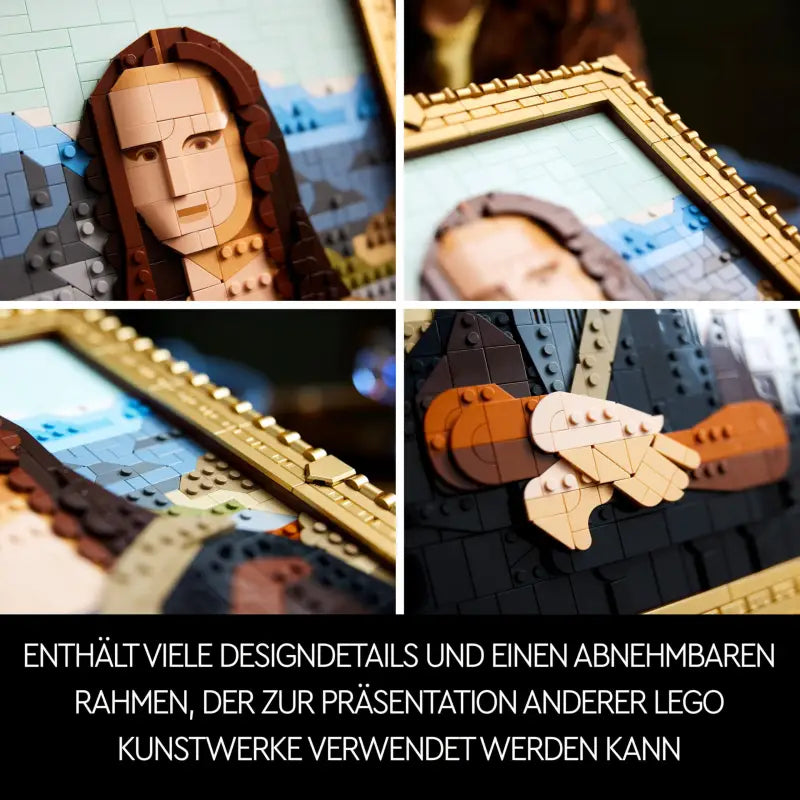 LEGO Art 31213 Mona Lisa kaufen – Leonardo da Vinci Gemälde für Erwachsene - 4