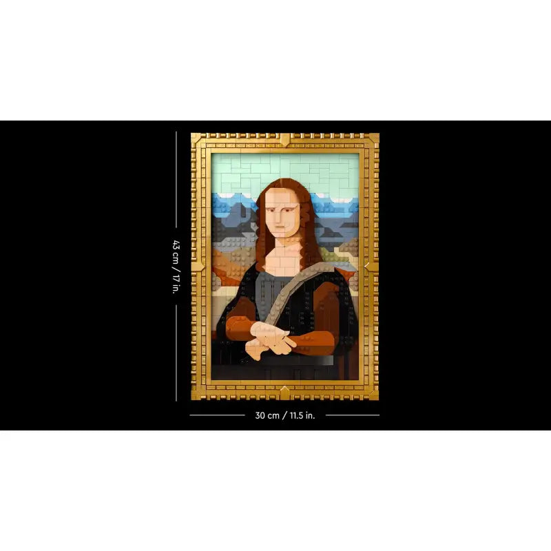 LEGO Art 31213 Mona Lisa kaufen – Leonardo da Vinci Gemälde für Erwachsene - 8