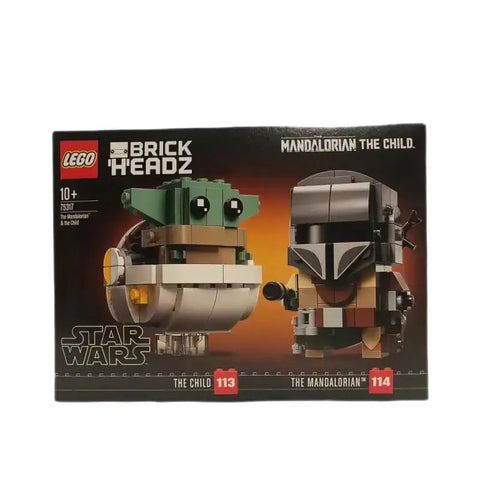 LEGO BrickHeadz | Star Wars | 75317 | Der Mandalorianer und das Kind - 1