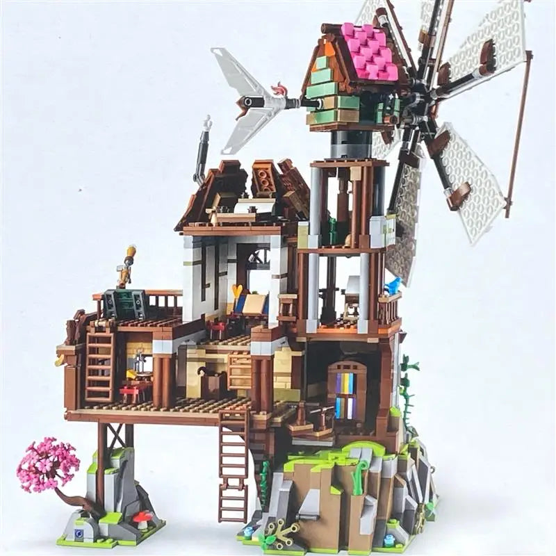 Lego Bricklink Mountain Windmill Berg Windmühle LIMITIERT - 4