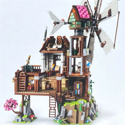 Lego Bricklink Mountain Windmill Berg Windmühle LIMITIERT - 4