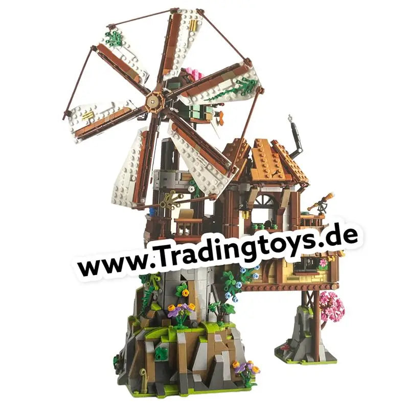 Lego Bricklink Mountain Windmill Berg Windmühle LIMITIERT - 3