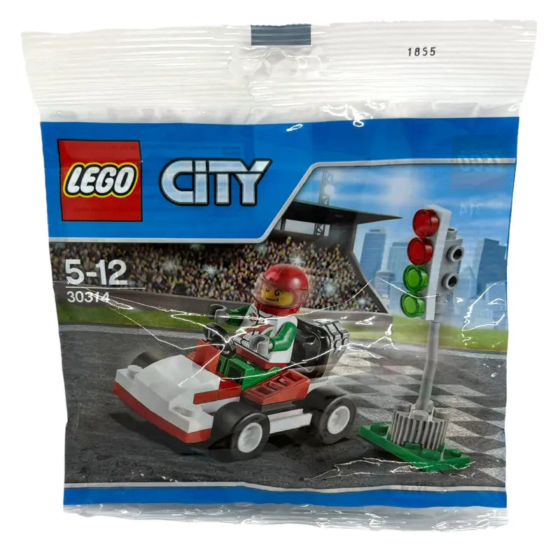 LEGO City 30314 Go Kart Racer Go-Cart Auto Polybag - 1