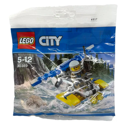 LEGO City 30359 Wasserpolizei Flugzeug Flieger Polybag - 1