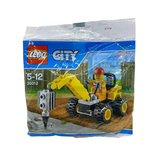LEGO City Demolition Driller Bagger Polybag 30312 - 1