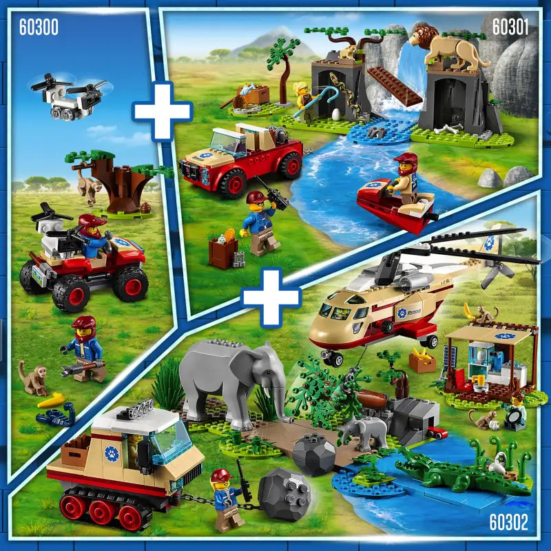 LEGO City Wildlife Tierrettungs-Geländewagen 60301 - 7