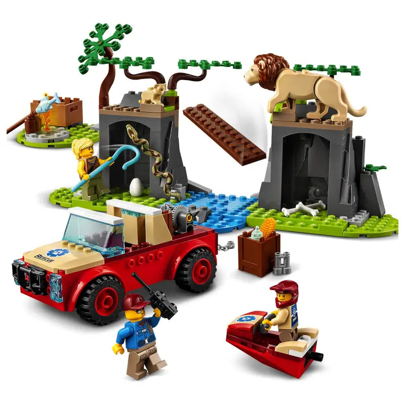 LEGO City Wildlife Tierrettungs-Geländewagen 60301 - 3