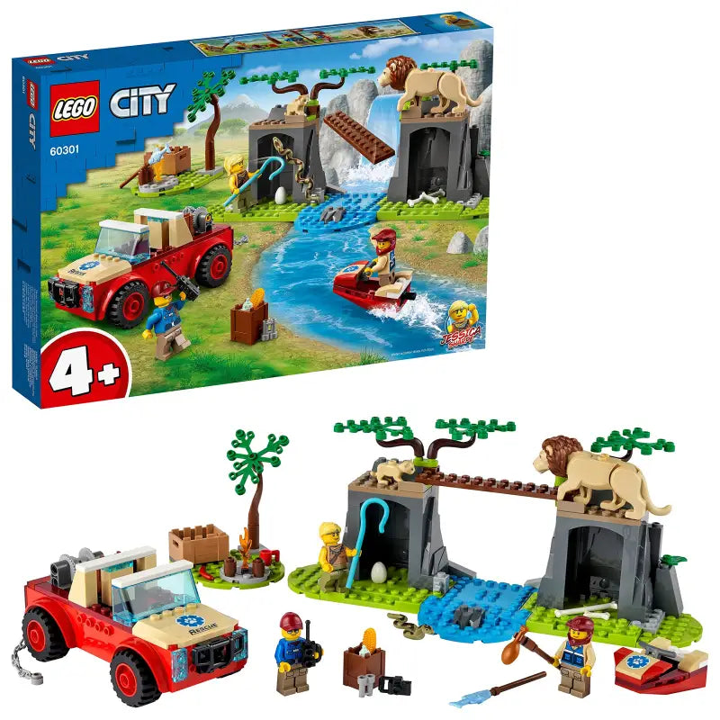 LEGO City Wildlife Tierrettungs-Geländewagen 60301 - 1