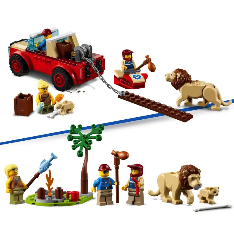 LEGO City Wildlife Tierrettungs-Geländewagen 60301 - 6